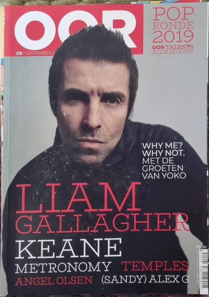 OOR 9-2019 Gallagher Keane Metronomy Pop Tool Keane, Ophalen of Verzenden, Zo goed als nieuw, Muziek, Film of Tv