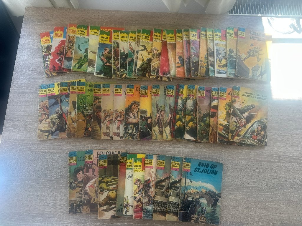 Grote hoeveelheid mini-strips > 500 stuks, Meerdere stripboeken, Ophalen, Gelezen