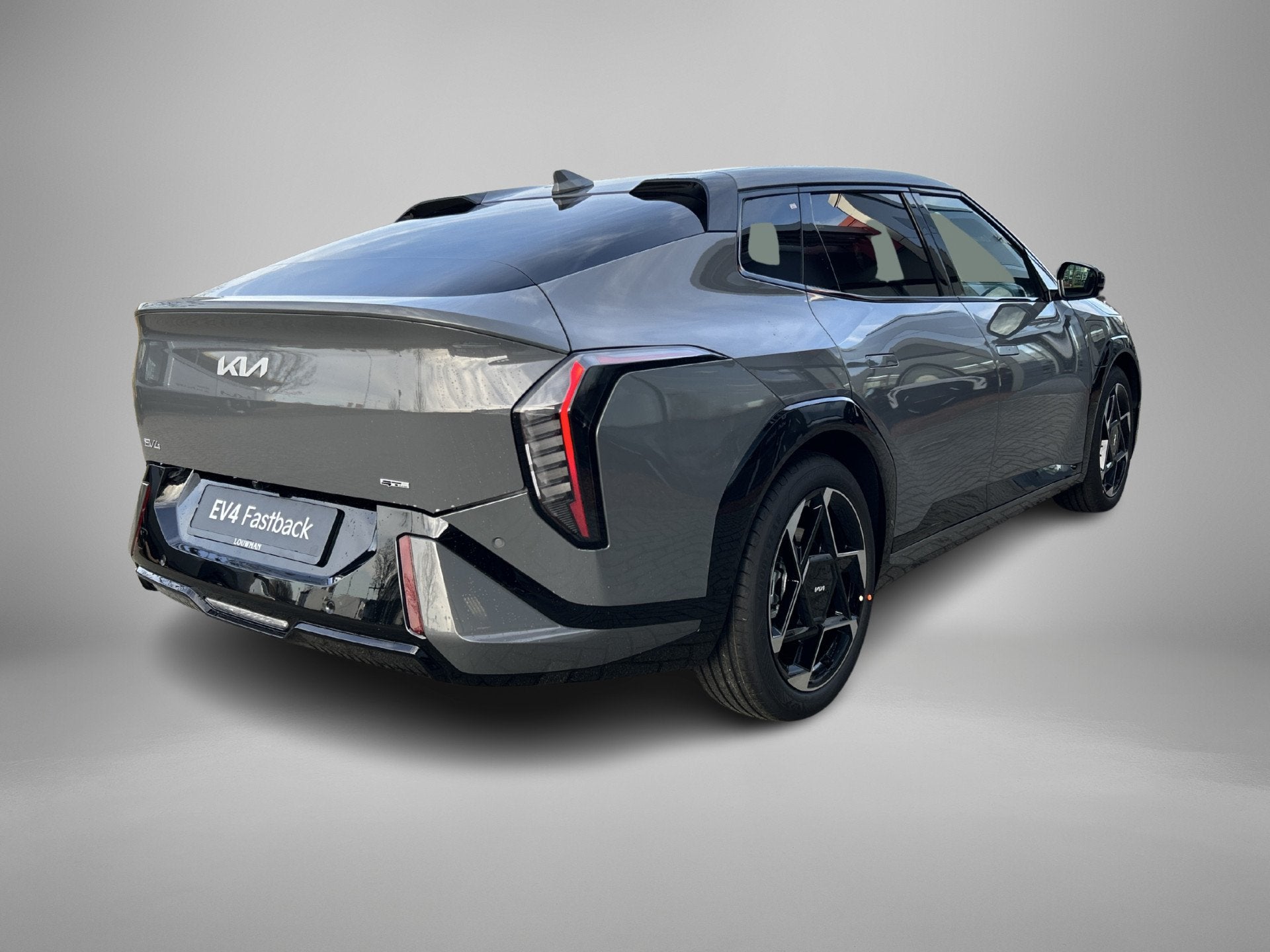 Kia EV4 Fastback GT-Line Business Edition 81.4kWh (bj 2026), Auto's, 12 maanden, Zwart, Leder, Nieuw