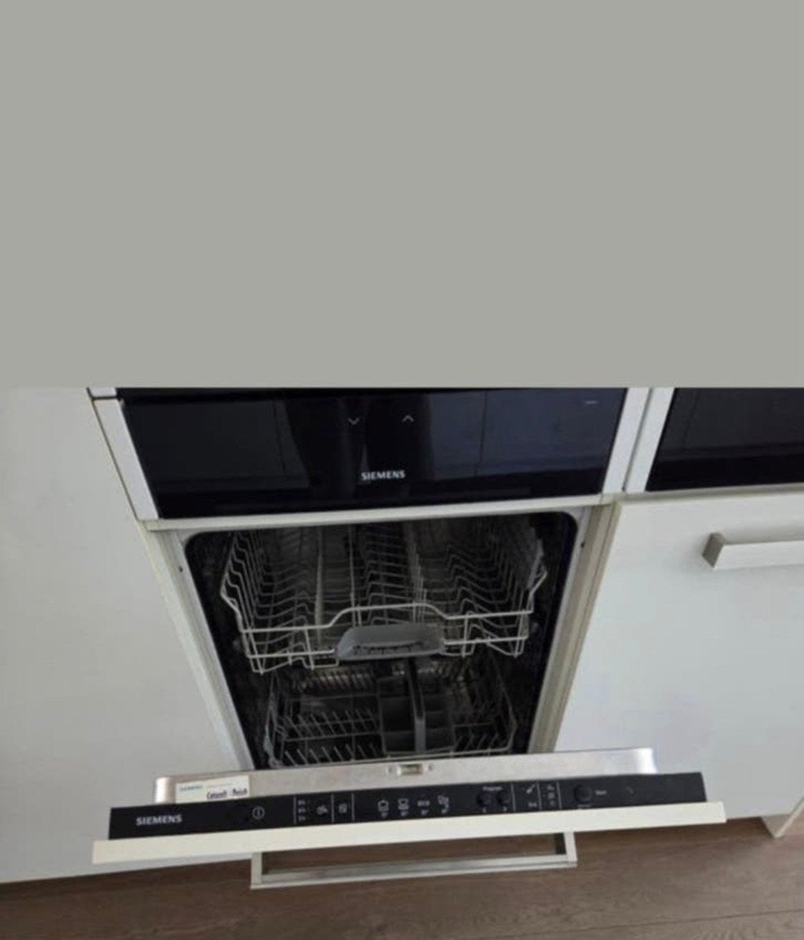✨HOOGGLANS RHIJNART KEUKEN MET KASTENWAND  ✨, Huis en Inrichting, Keuken | Complete keukens, Ophalen, Wit, Dubbelwandige keuken