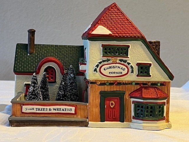 Lemax Christmas Corner Trees & Wreaths 1995, Diversen, Ophalen of Verzenden, Zo goed als nieuw