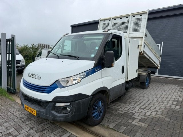 Iveco 2020 CNG Kipper Automaat Luchtvering, Auto's, Automaat, Wit, Bedrijf, 2998 cc