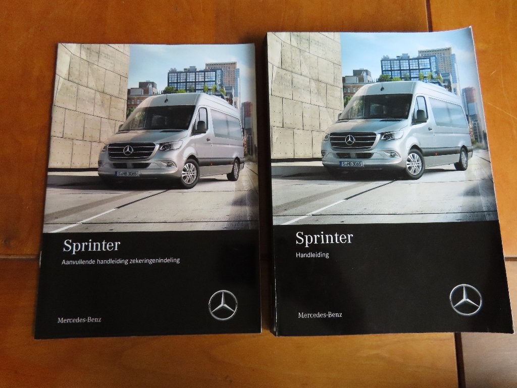 Instructieboek Mercedes-Benz Sprinter 2019 alle types +4x4, Ophalen of Verzenden