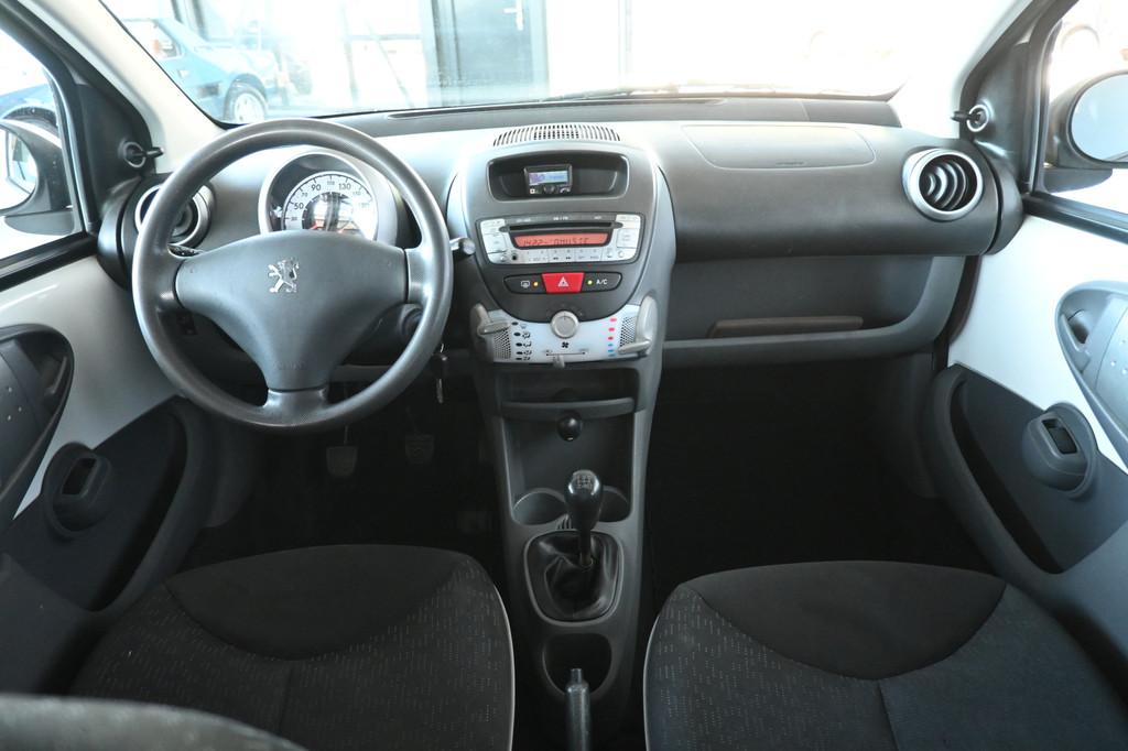 Peugeot 107 1.0-12V XS Airco Elektrisch Pakket! Goed Onderho, Stof, Gebruikt, 4 stoelen, Origineel Nederlands