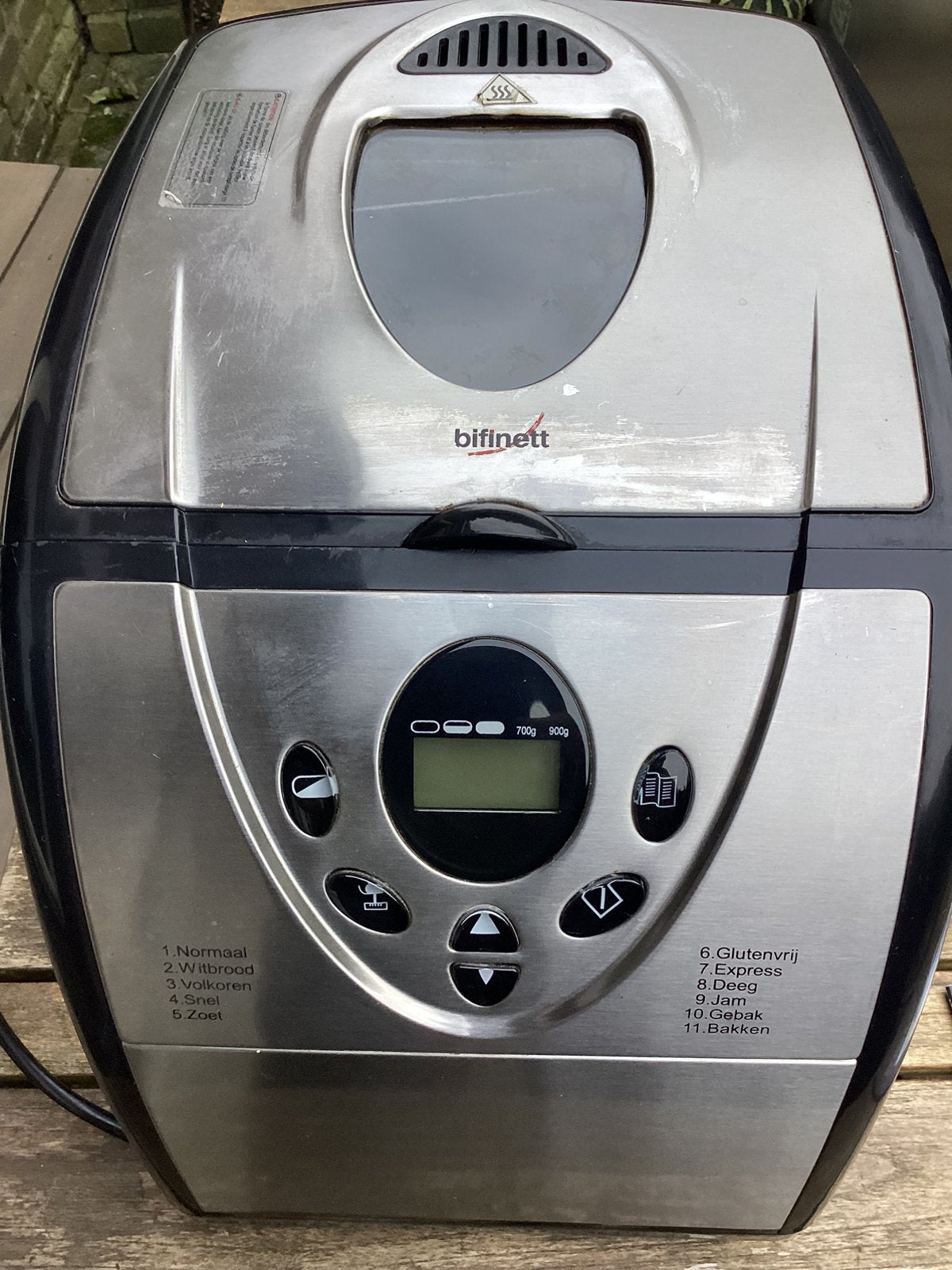 Broodbak machine, Ophalen, Gebruikt, Met timer, Kijkvenster