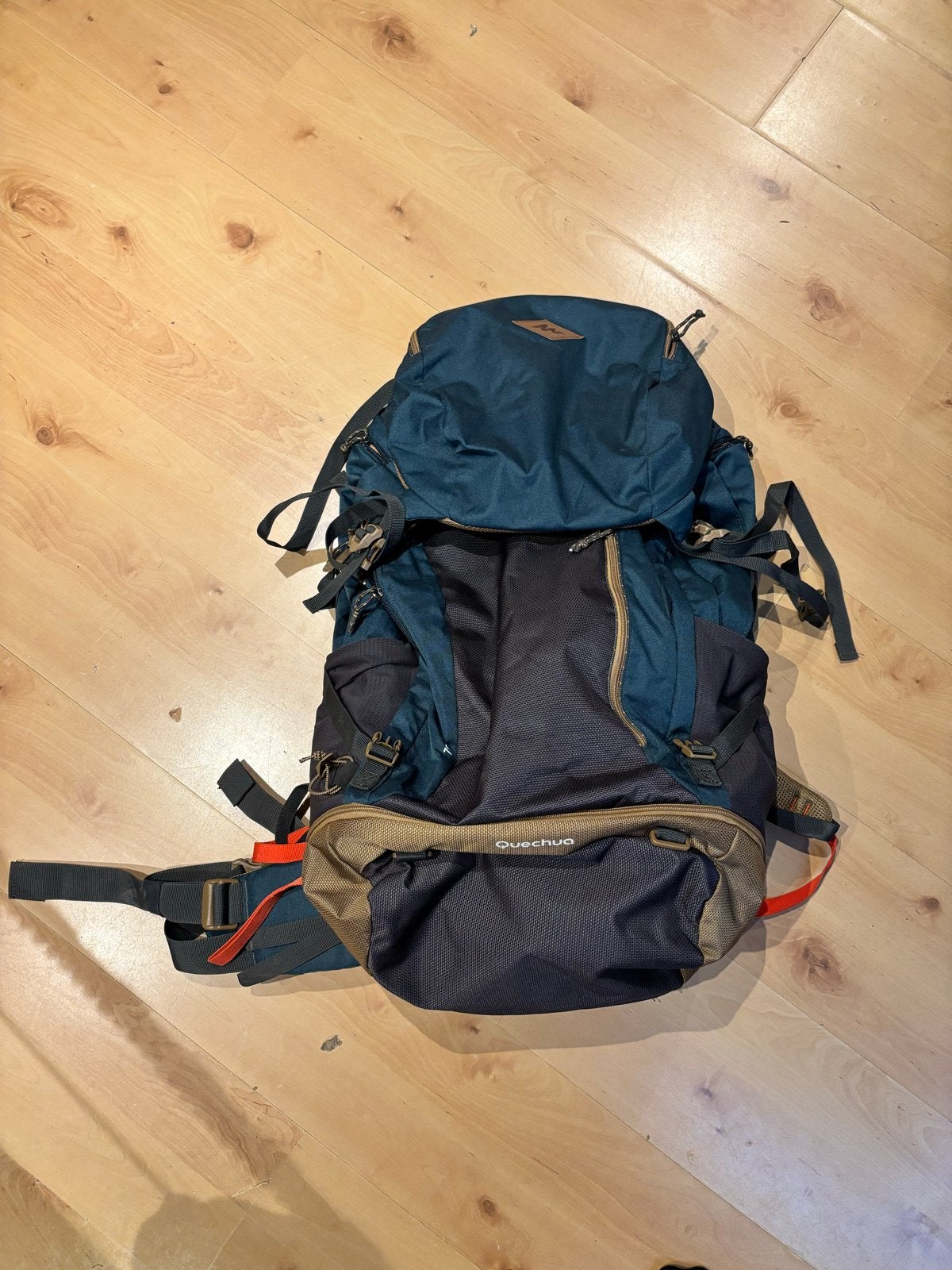 Quechua Forclaz 70 liter rugzak, Ophalen of Verzenden, Gebruikt, Rugzak