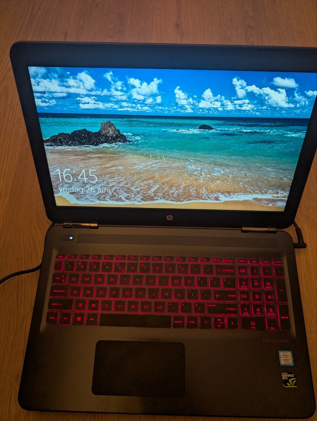HP Omen Gaming Laptop - i7 - GTX 1050 - 16GB RAM, HP Omen, Met videokaart, 2 tot 3 Ghz, Ophalen of Verzenden