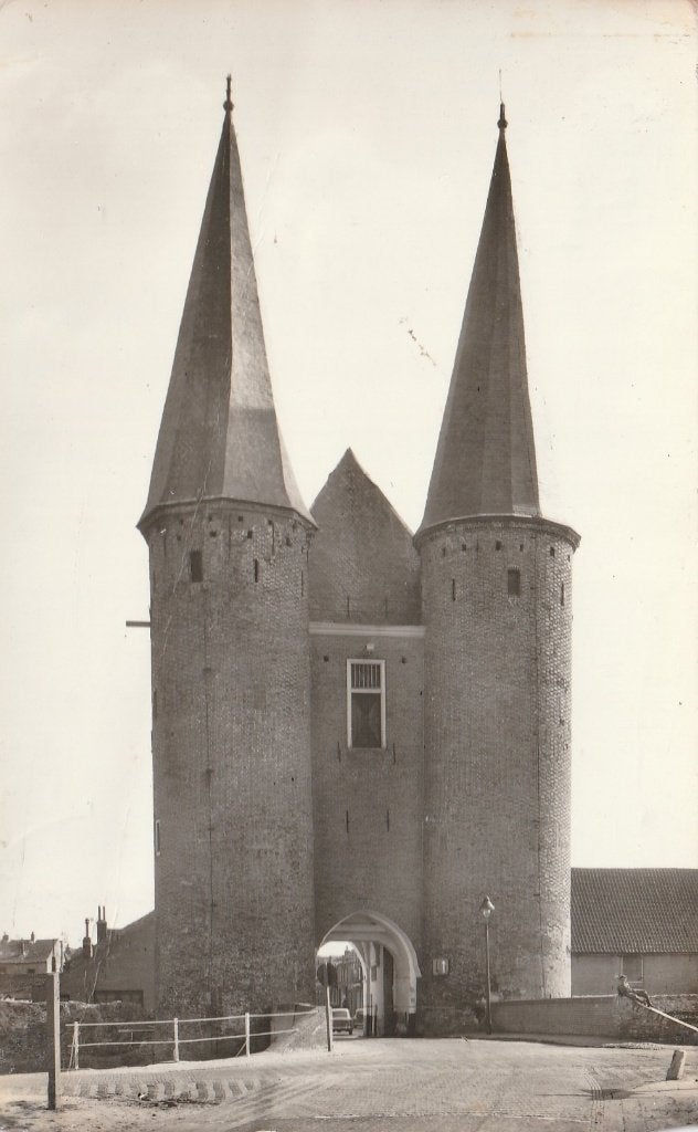ZIERIKZEE Nobelpoort 1957, Verzamelen, Verzenden, 1940 tot 1960, Gelopen, Zeeland