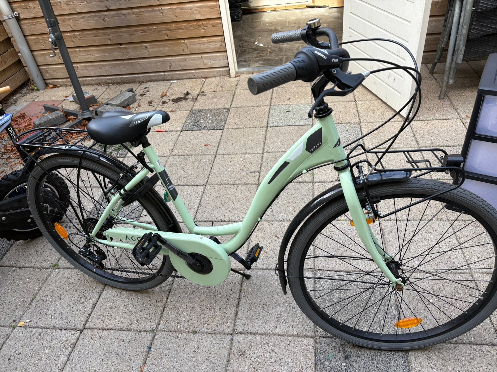 Bijna nieuwe fiets 26 ich, Fietsen en Brommers, Minder dan 47 cm, Trommelrem, Ophalen, Overige merken