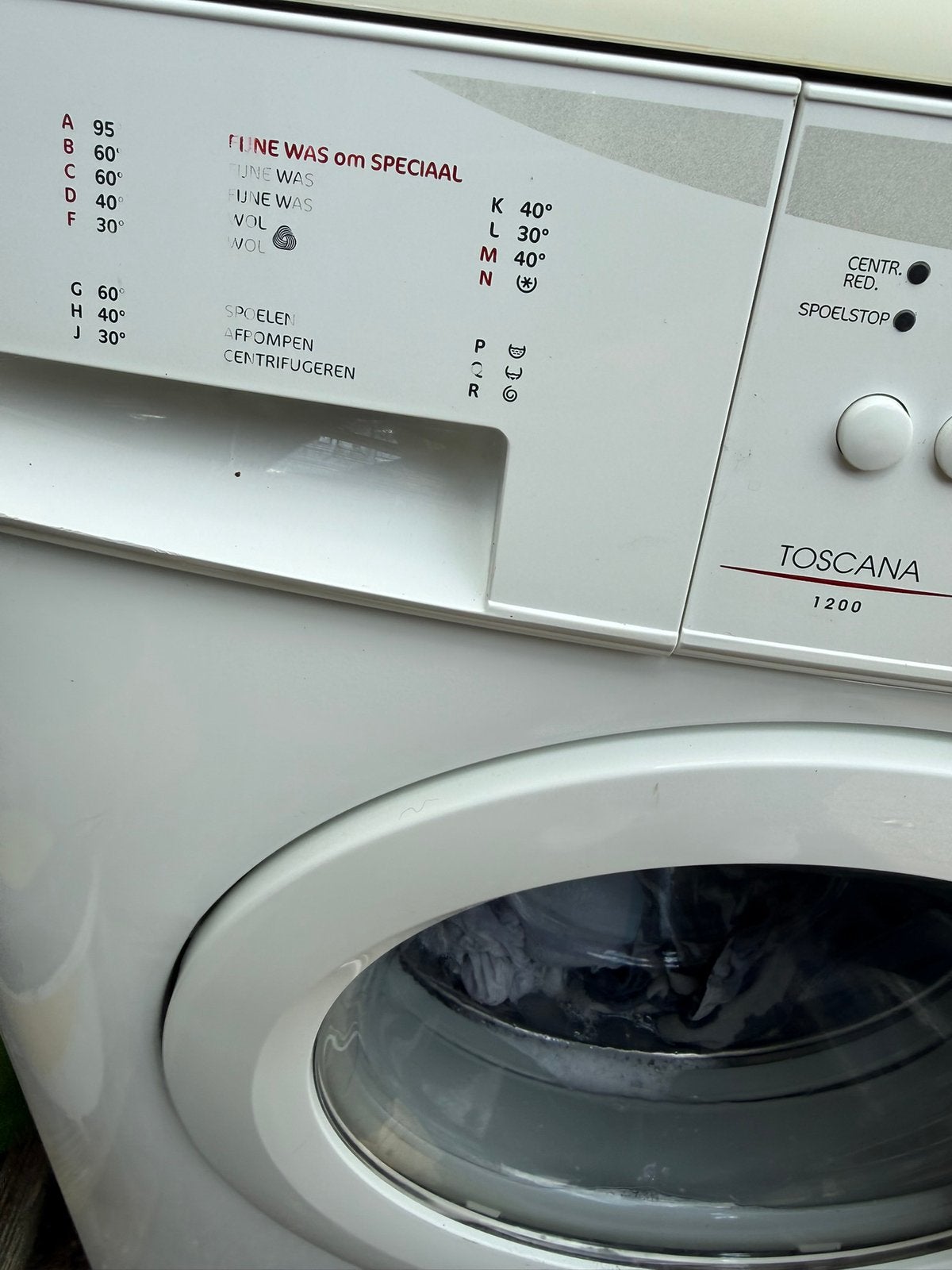 ZANUSSI WASMACHINE  6 KG IGS  25€, Witgoed en Apparatuur, Ophalen of Verzenden, 1200 tot 1600 toeren, 85 tot 90 cm