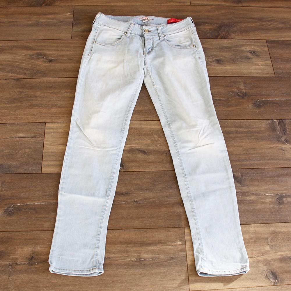 Mooie Met Injeans Spijkerbroek (Maat 29/36) - 67 € 40,-, Blauw, Zo goed als nieuw, W28 - W29 (confectie 36), Met Injeans