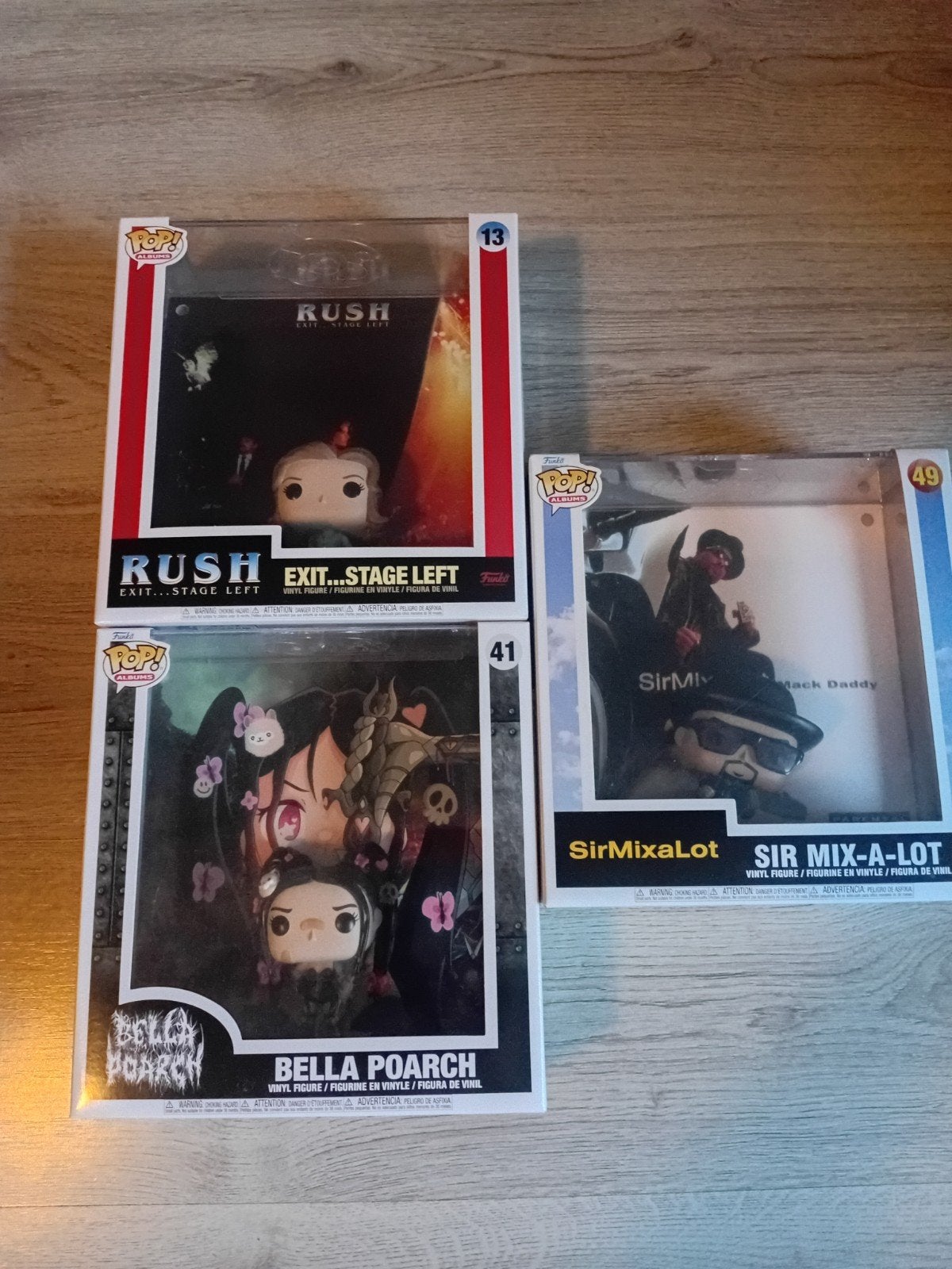 Funko Pop! Albums: Rush, Bella Poarch, Sir Mix-A-Lot, Verzamelen, Ophalen of Verzenden, Zo goed als nieuw