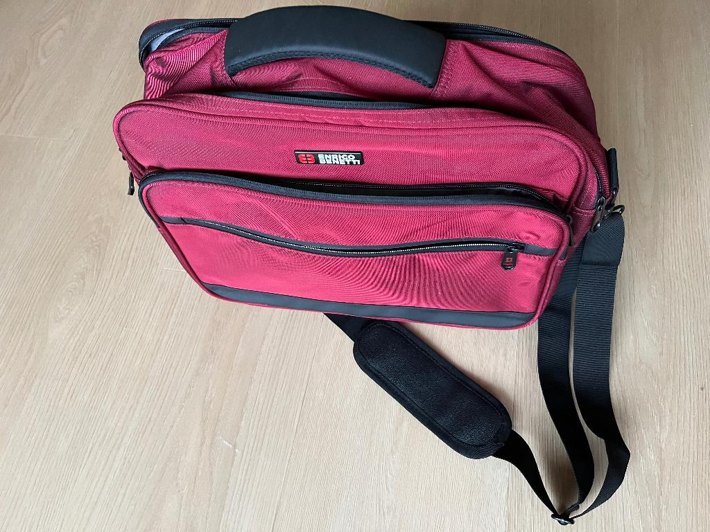 Zeer praktische werk/studie tas, rood, Ophalen, Rood