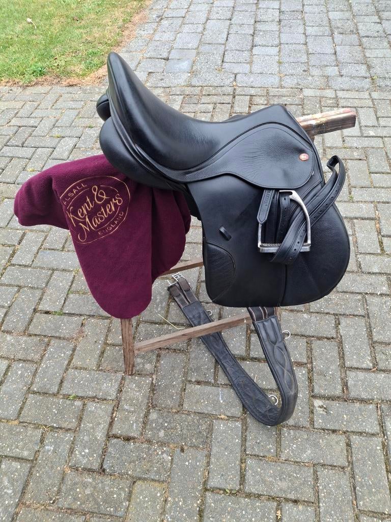 Kent and Masters zadel,Rossner en meer paardenspullen, Ophalen of Verzenden, Gebruikt, Recreatie