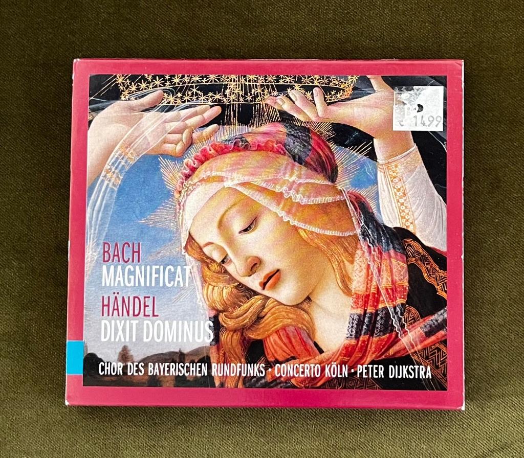 Bach: Magnificat, Händel: Dixit Dominus - Dijkstra, Ophalen of Verzenden, Barok, Zo goed als nieuw, Overige typen