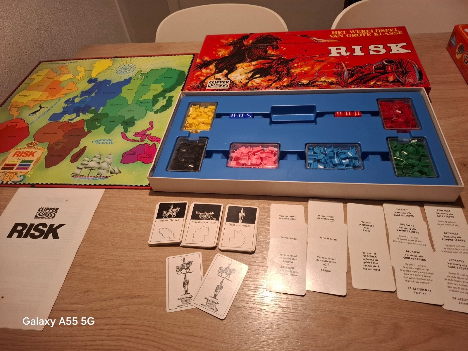 Risk Bordspel - Het Wereldspel van Grote Klasse, Hobby en Vrije tijd, Gezelschapsspellen | Bordspellen, Gebruikt, Clipper, Vijf spelers of meer