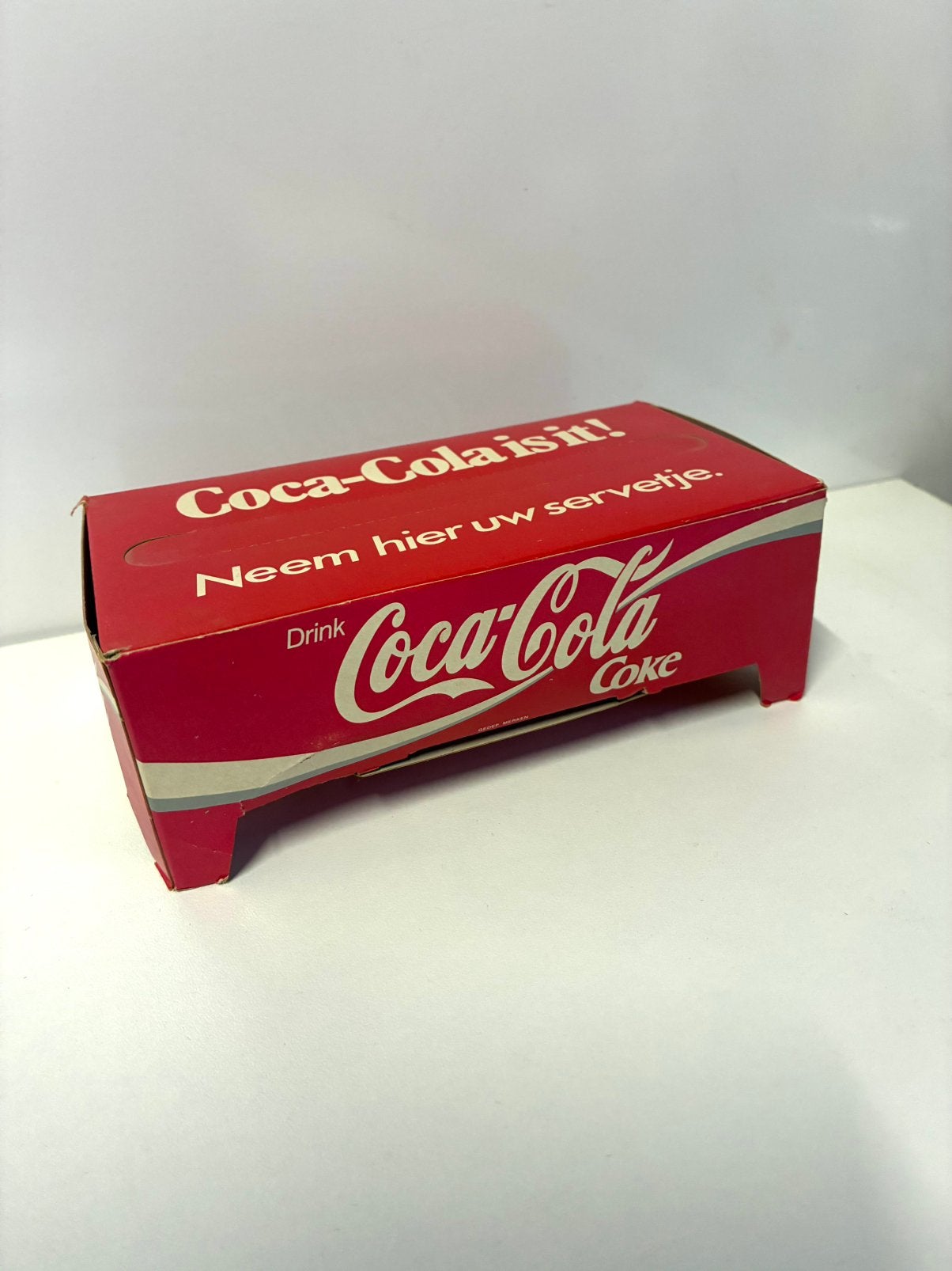 Prachtige servetten van Coca Cola, Ophalen of Verzenden, Zo goed als nieuw, Gebruiksvoorwerp