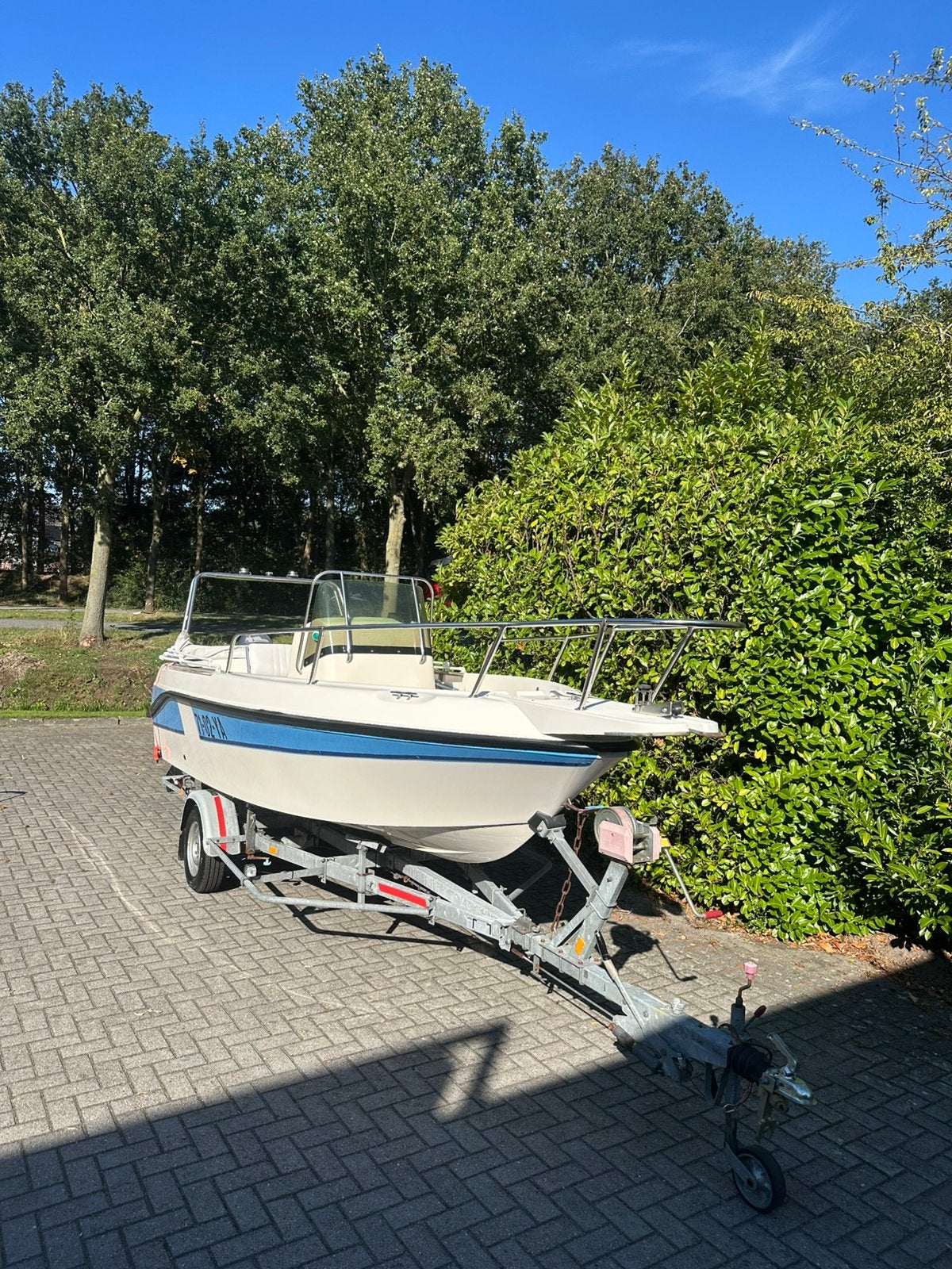 Elan Console boot, Ophalen, Zo goed als nieuw, Polyester, Viertaktmotor
