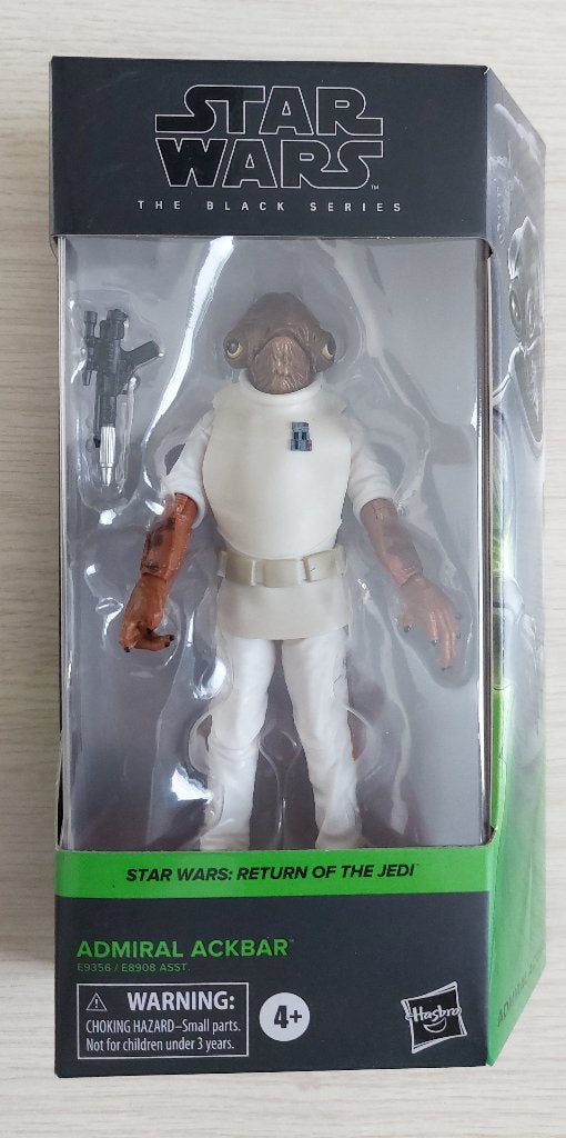 Admiral ackbar black series, Ophalen of Verzenden, Nieuw, Actiefiguurtje