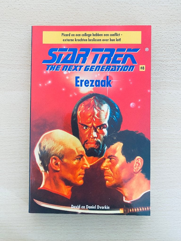 Star Trek: The Next Generation #08 Erezaak, Ophalen of Verzenden, Nieuw, David en Daniel Dvorkin