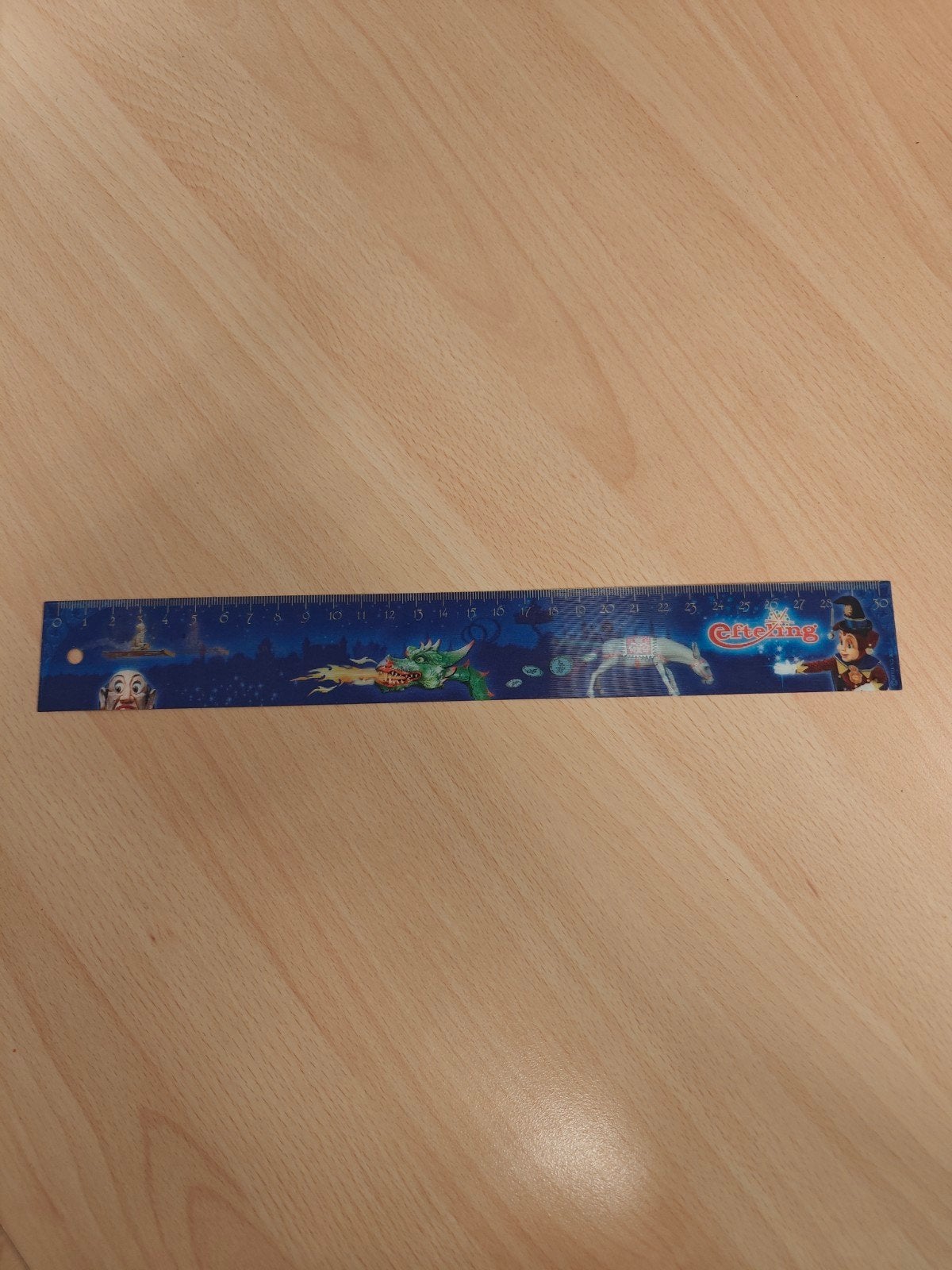 Efteling liniaal 3D - Sprookjesbos figuren (2006), Verzamelen, Ophalen of Verzenden, Gebruikt, Gebruiksvoorwerp