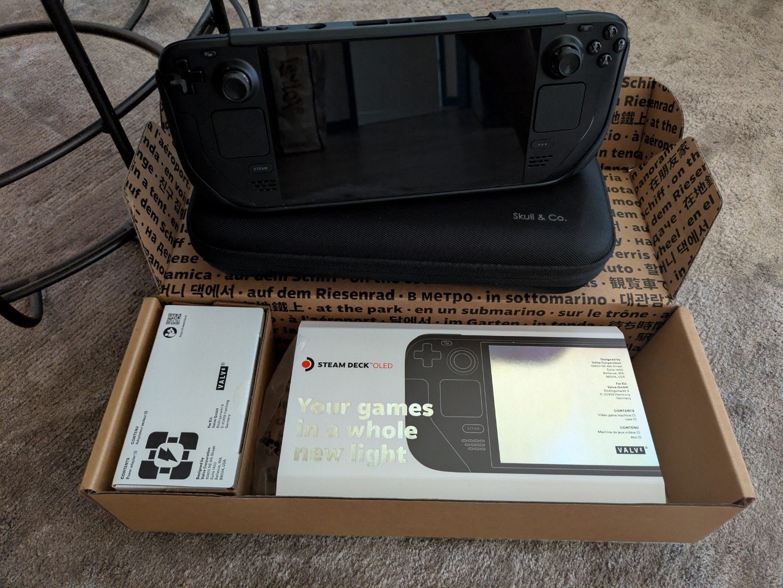 Foto 3 van Steam Deck OLED 512 GB - Zo goed als nieuw met accessoires