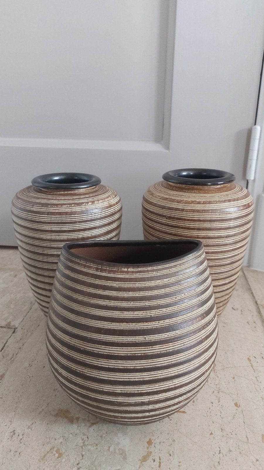 Gave West-Duits vintage vazenset van Ilse Stephan, Ophalen