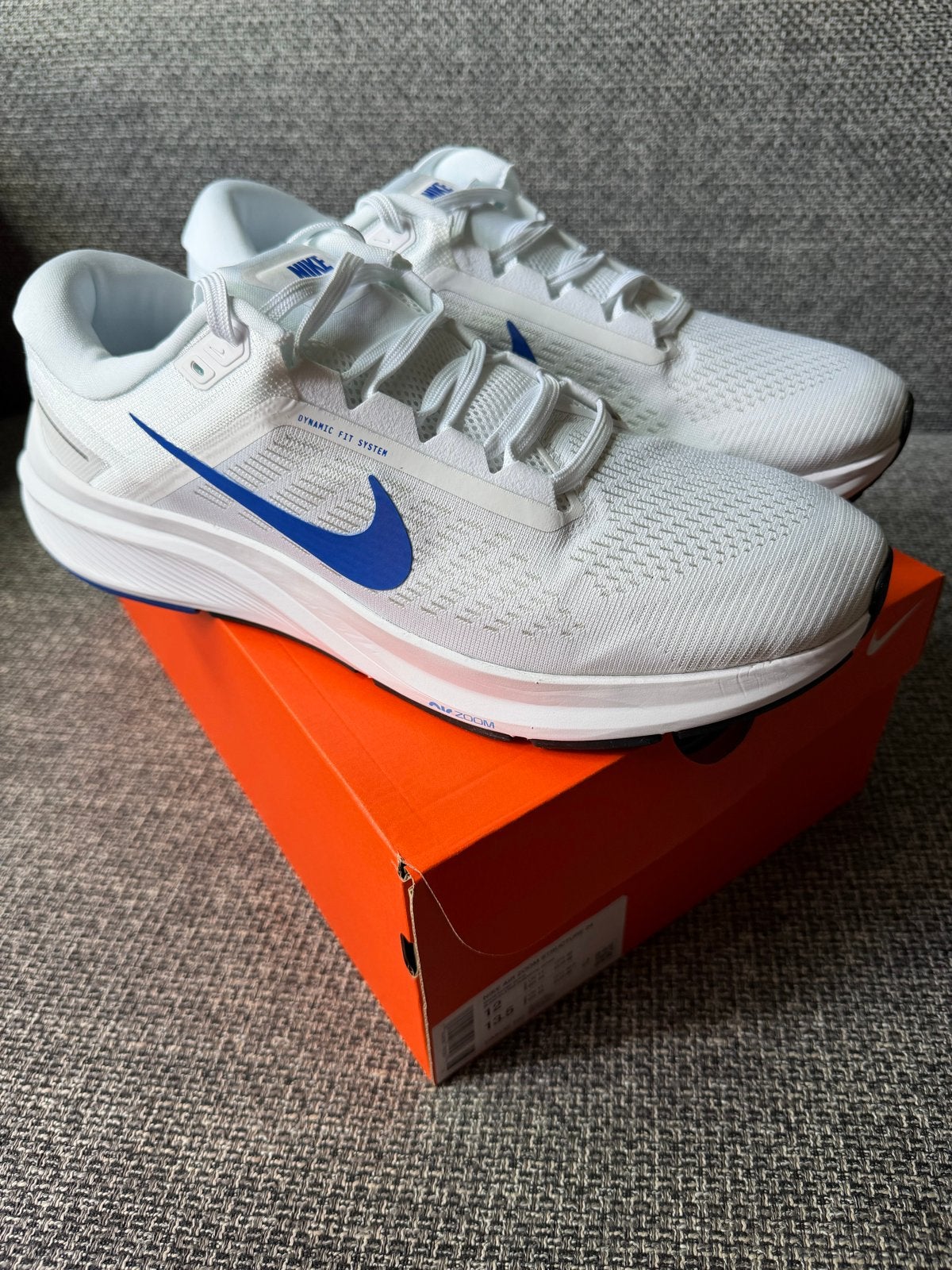 Nike Air Zoom Structure 24 - Maat 46 - Nieuw in doos, Kleding | Heren, Schoenen, Nieuw, Ophalen of Verzenden, Wit, Sportschoenen