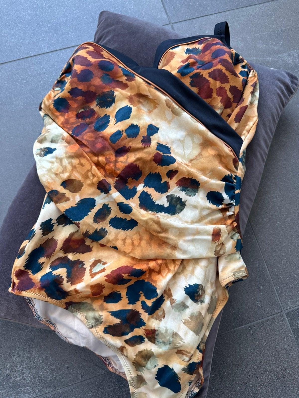 Charmline Badpak met dierenprint - Maat 44C, Ophalen of Verzenden, Zo goed als nieuw, Meerkleurig, Badpak