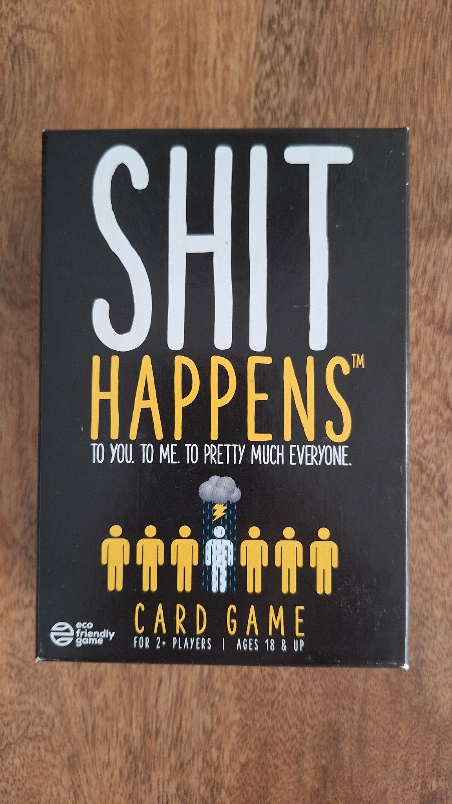Shit Happens - Kaartspel, Een of twee spelers, Ophalen of Verzenden, Zo goed als nieuw, Goliath Games