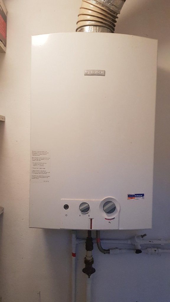 Bosch/Kelvin-badgeiser GWH 18 COH F1 5 / WR18-2G, Ophalen, Gebruikt, Aardgas, 100 liter of meer