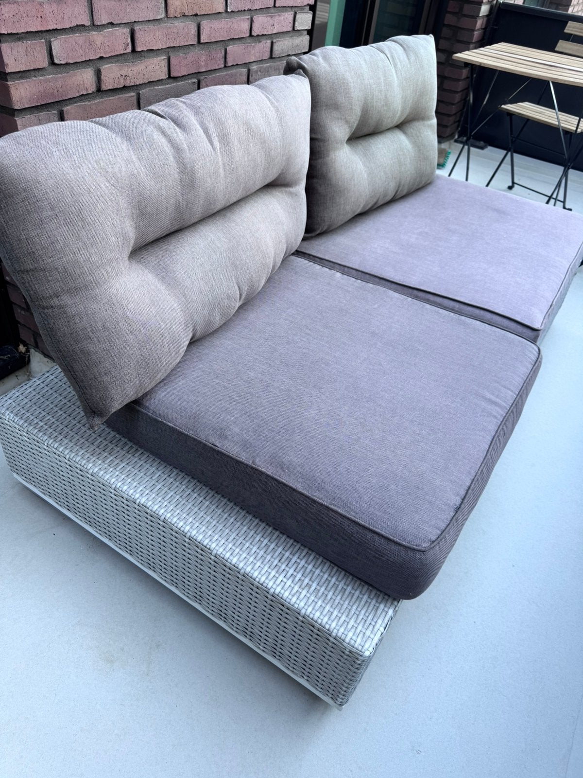 Lounge bank, Tuin en Terras, Gebruikt, Loungeset, Bank, Ophalen