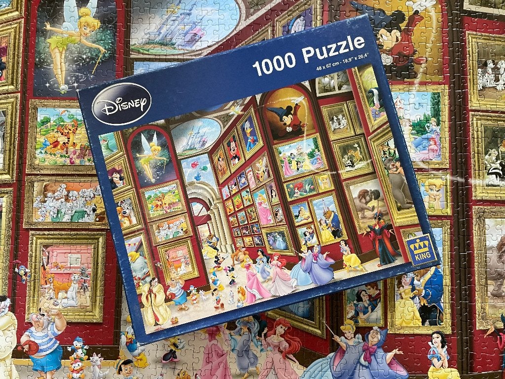 Disney Puzzel 1000 Stukjes 2, Hobby en Vrije tijd, Denksport en Puzzels, Ophalen of Verzenden, 500 t/m 1500 stukjes, Zo goed als nieuw