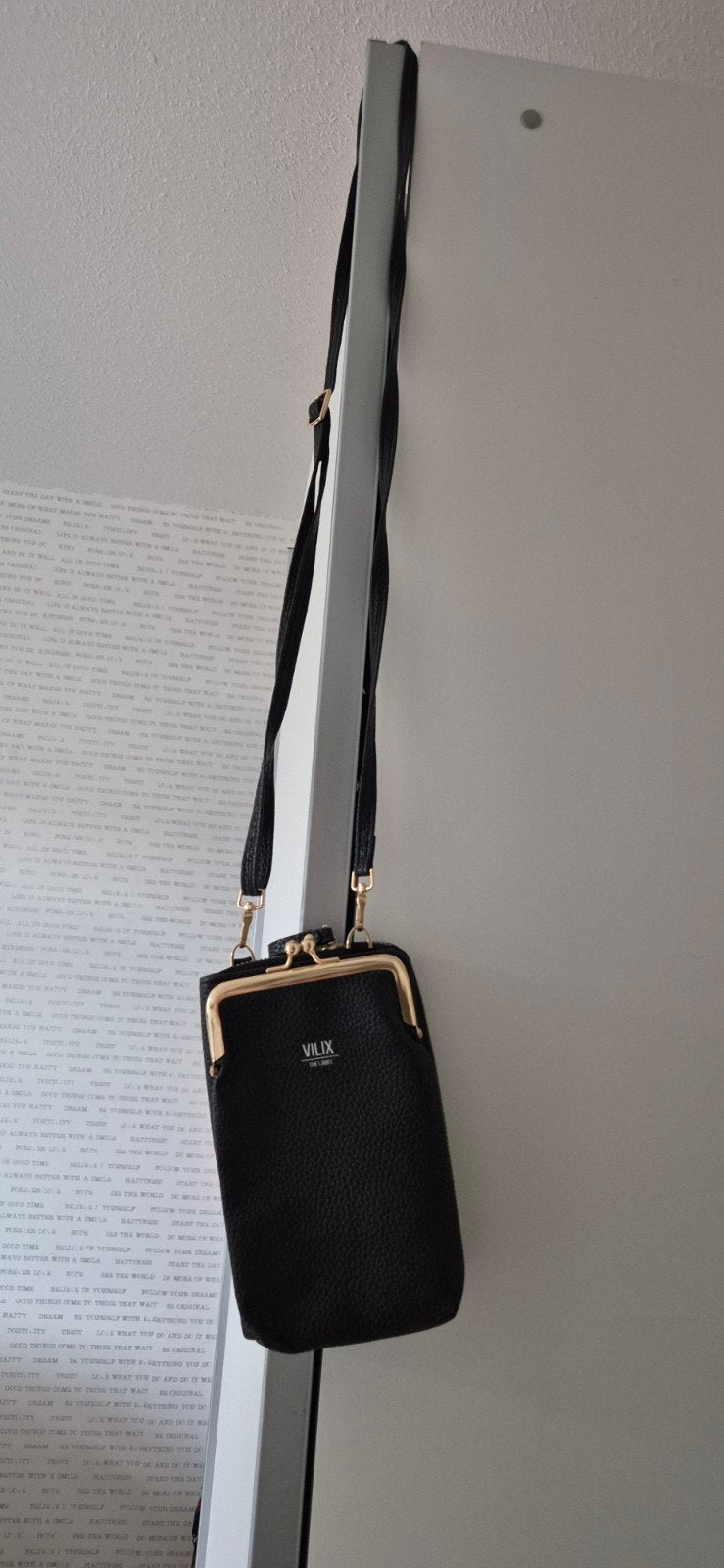 vilix the label tas., Verzenden, Zo goed als nieuw, Bruin, Leer