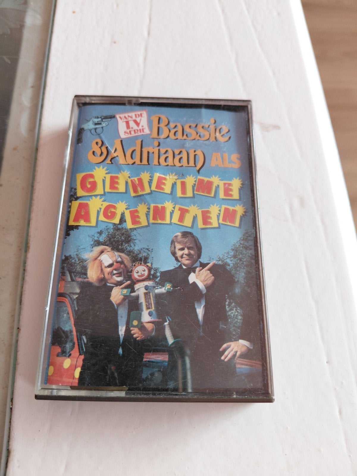 Bassie en Adriaan als Geheime Agenten cassettebandje 1982., Cd's en Dvd's, Gebruikt, Kinderen en Jeugd, 1 bandje, Ophalen of Verzenden
