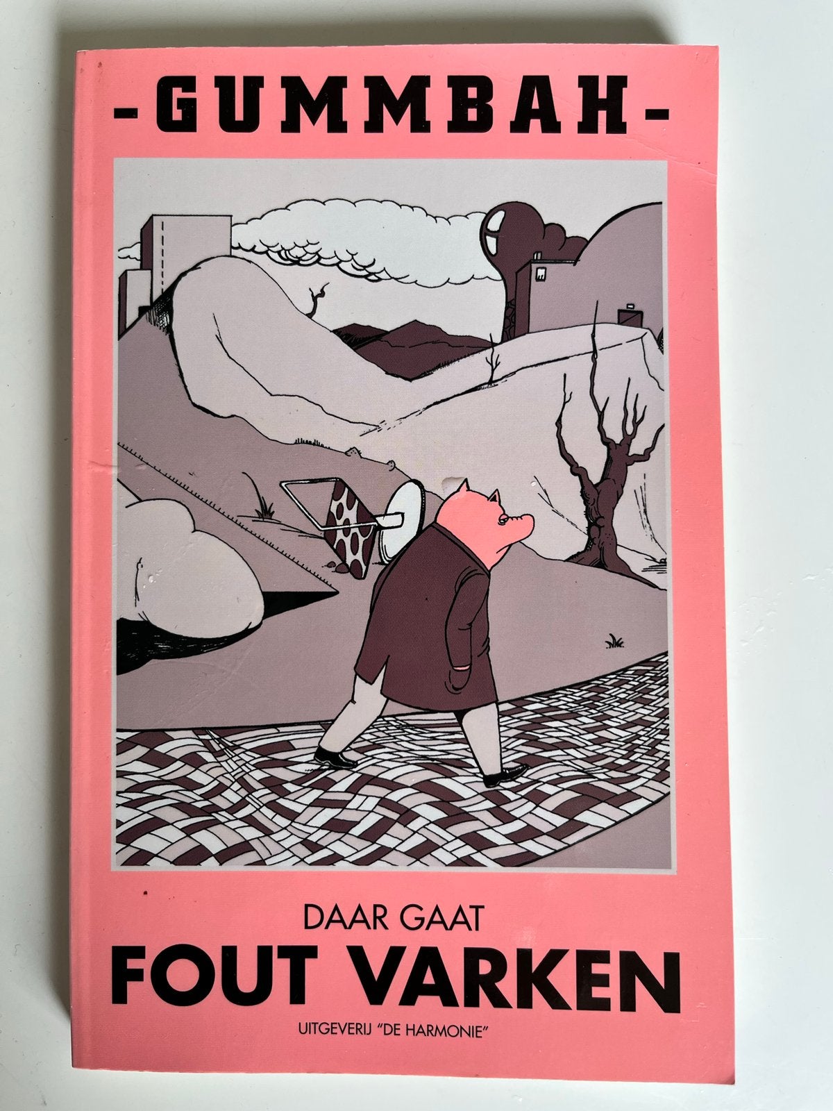 Gummbah - Daar Gaat Fout Varken (1e druk 2006), Boeken, Eén stripboek, Verzenden, Gelezen