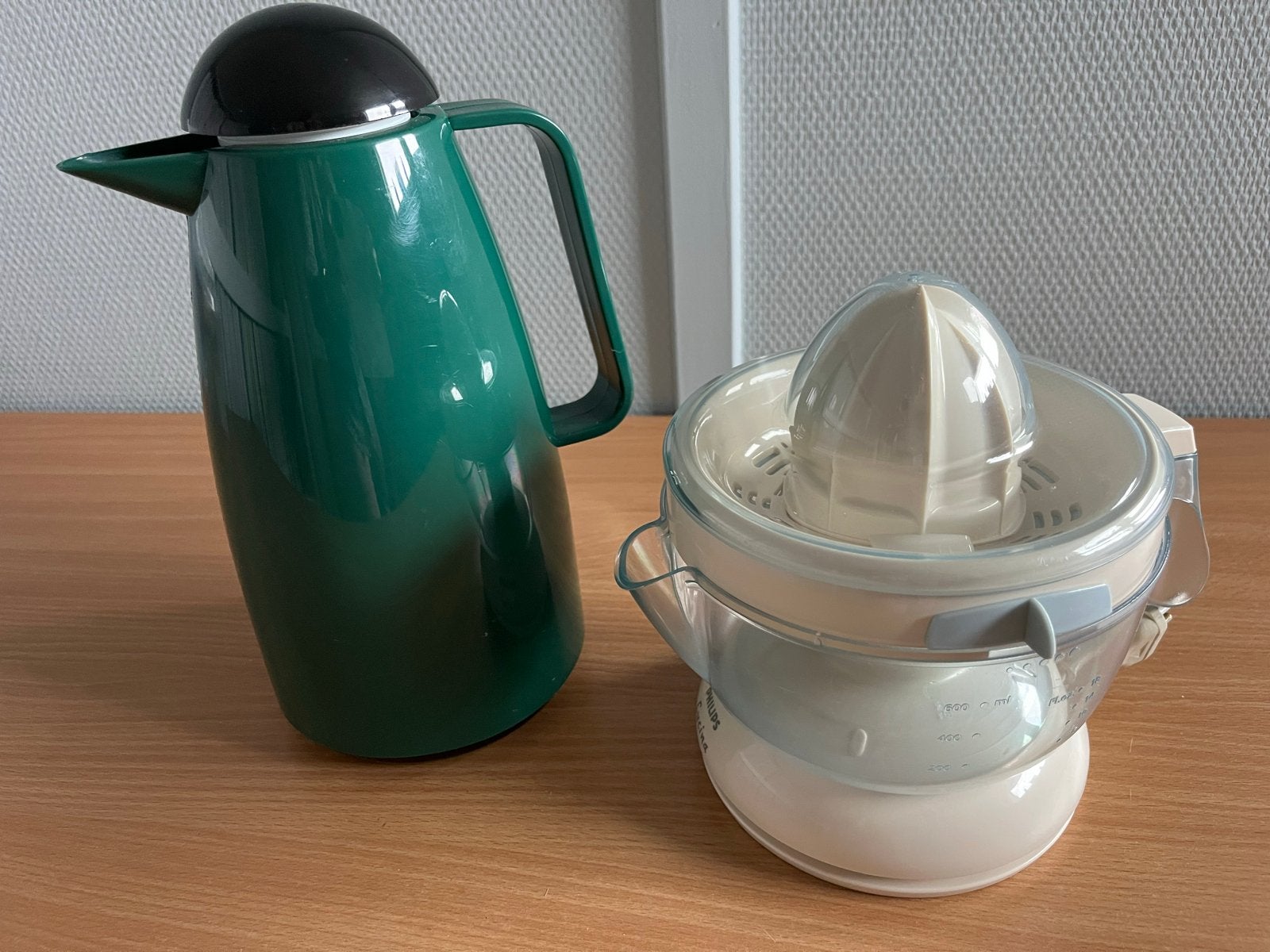 Philips Cucina citruspers en thermoskan, Ophalen, Gebruikt, 1 tot 2 liter, Vaatwasserbestendig