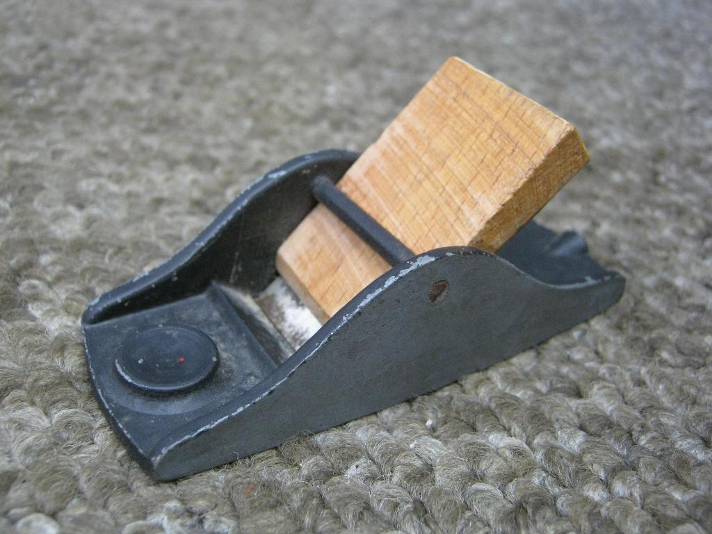 Mini blokschaafje. 8cm, Verzenden