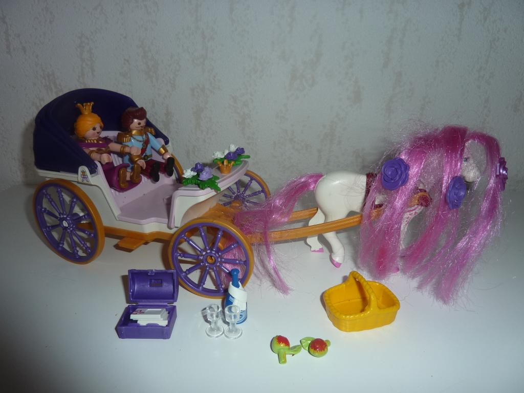 playmobil koninklijke koets met paard, Ophalen of Verzenden