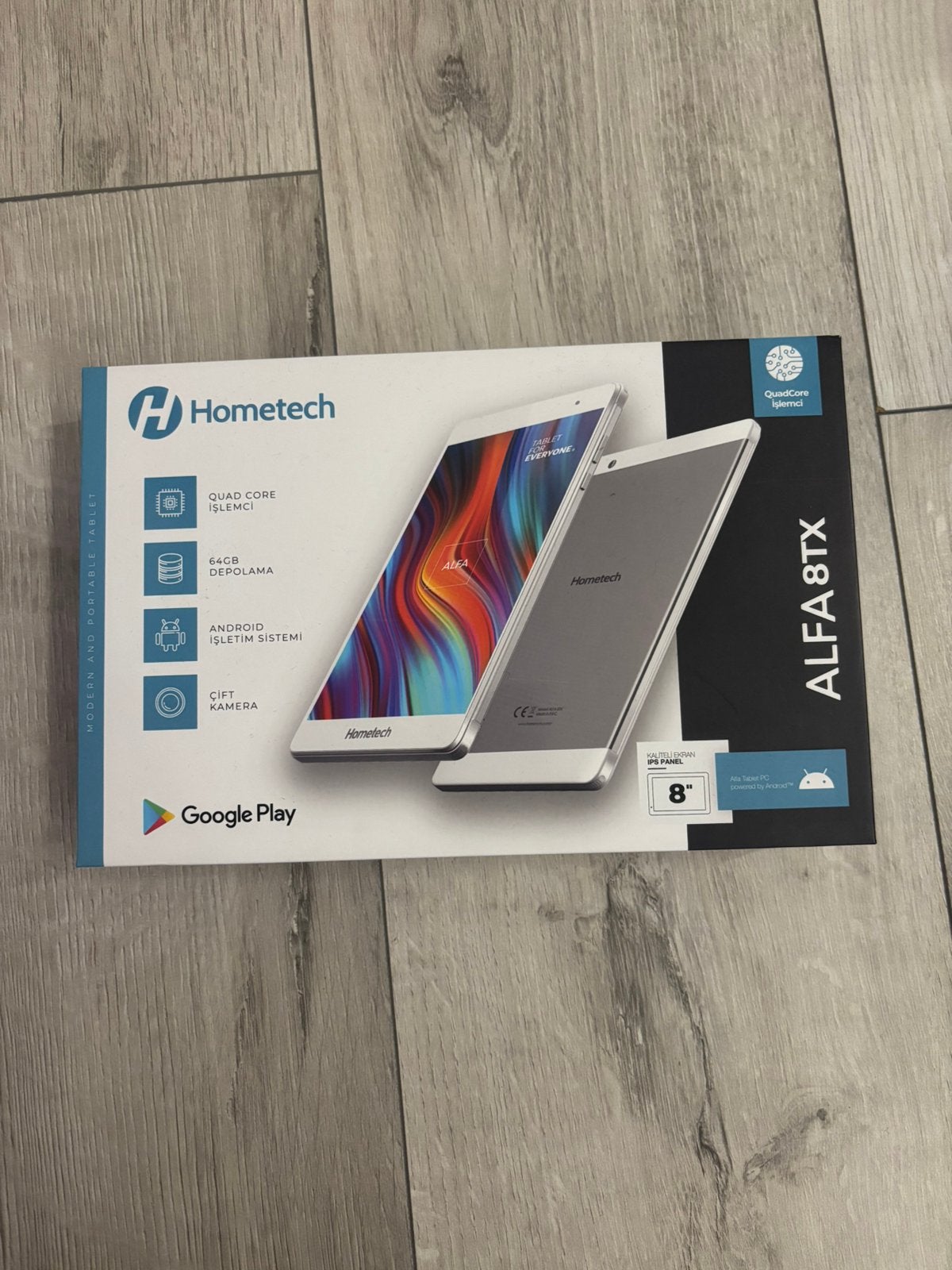 Hometech ALFA 8TX., Ophalen of Verzenden, Zo goed als nieuw, 8 inch, Bescherming voor- en achterkant