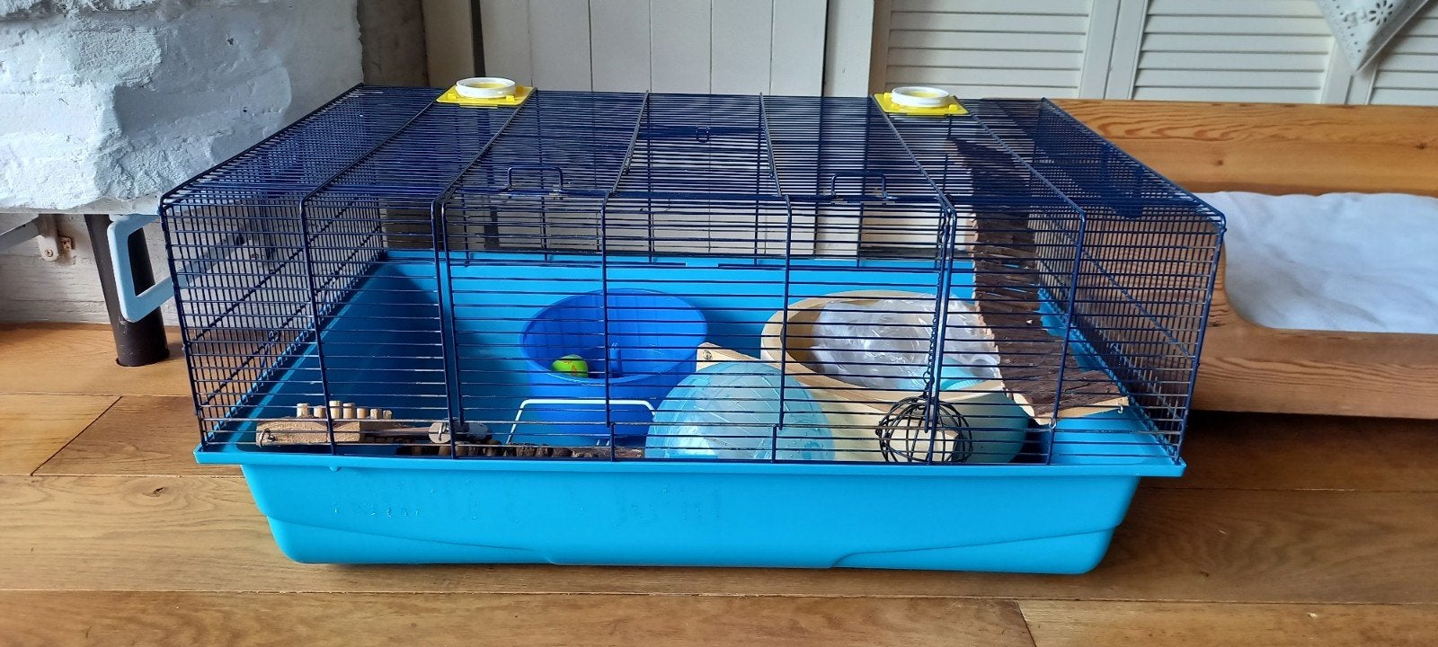 Hamsterkooi / caviakooi/ knaagdierkooi, Minder dan 60 cm, Kooi, Gebruikt, Ophalen of Verzenden