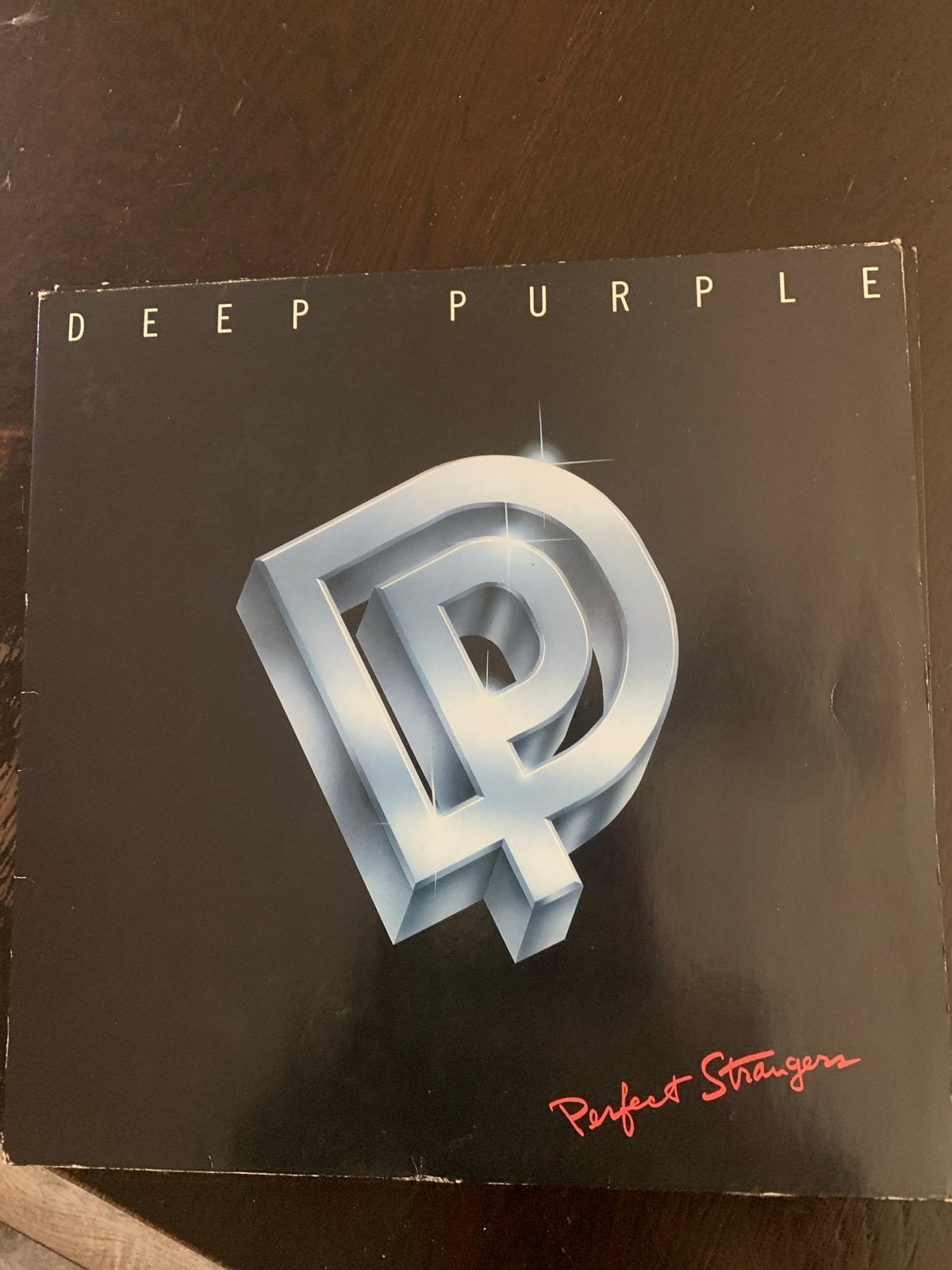 Deep Purple - Perfect Strangers LP vinyl Elpee, LP, Gebruikt, Ophalen of Verzenden, Classic Rock