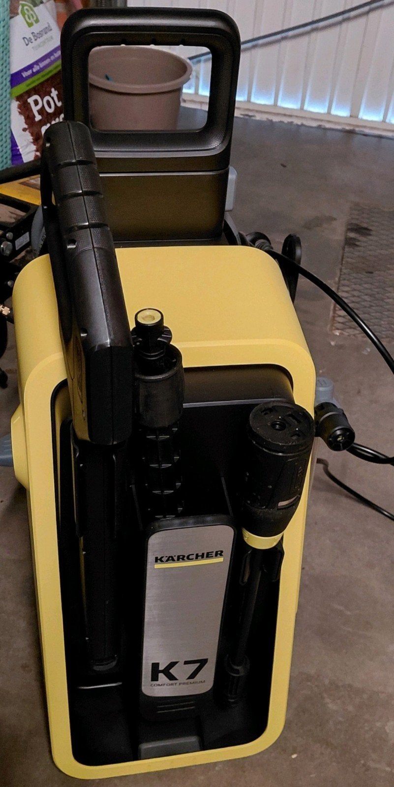 Karcher K7 hogedrukreiniger met terrasreiniger, Tuin en Terras, Ophalen of Verzenden