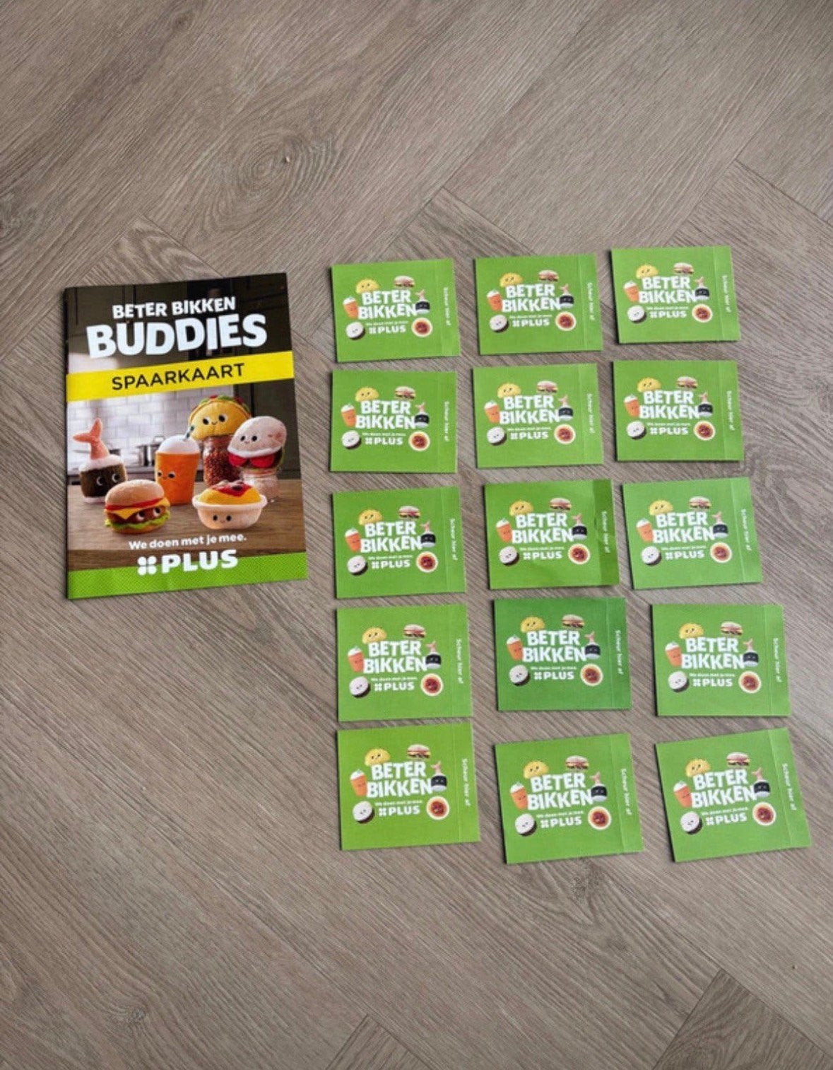 PLUS volle spaarkaart beter bikken buddies INCL VERZENDING, Plus, Ophalen of Verzenden