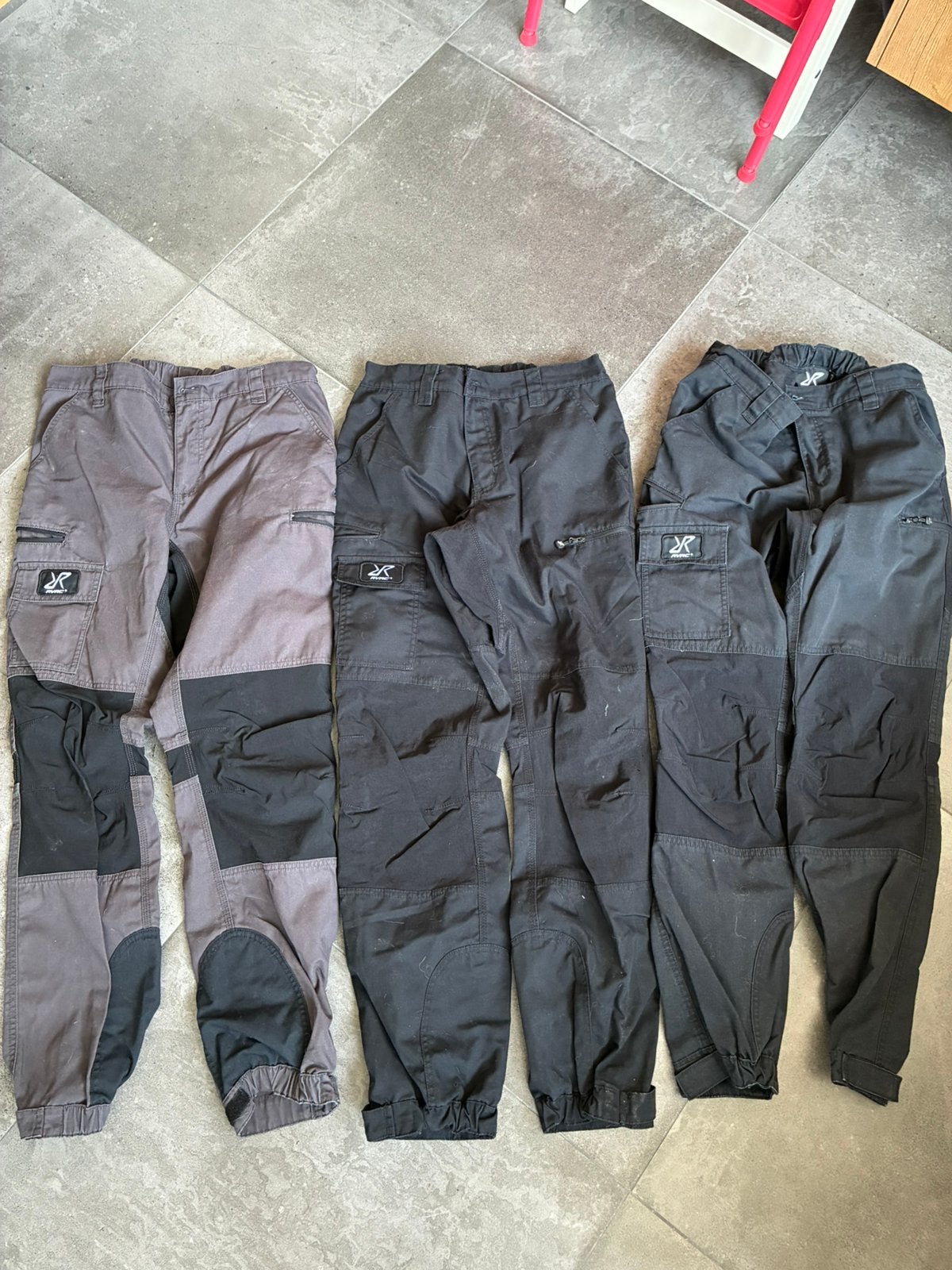 3 x zgan Revolution Race broek XL, Kleding | Dames, Broeken en Pantalons, Zwart, Maat 46/48 (XL) of groter, Ophalen of Verzenden