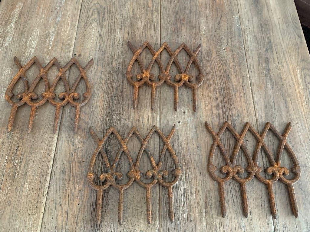 Decoratie Smeedijzers, Tuin en Terras, Ophalen of Verzenden, Gebruikt