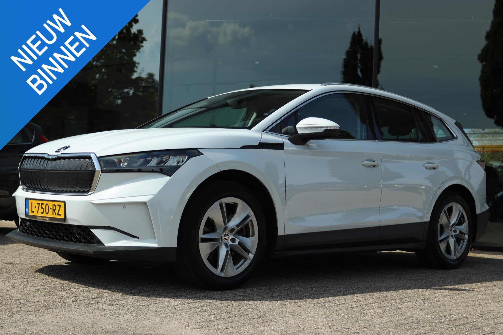 SKODA ENYAQ IV 80 | SOH 92% | ELEKTR. TREKHAAK | WARTMEPOMP, Auto's, Skoda, Achterwielaandrijving, Gebruikt, 544 km, 80 kWh
