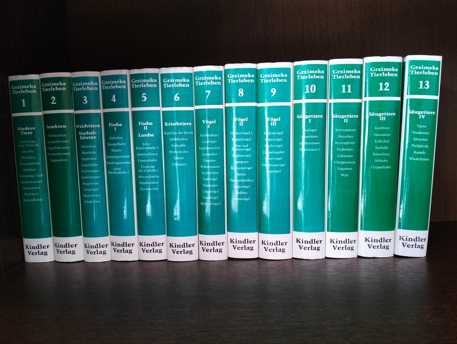 Grzimeks Tierleben - Complete Jubileumeditie (13 delen), Complete serie, Bernhard Grzimek, Ophalen of Verzenden, Zo goed als nieuw