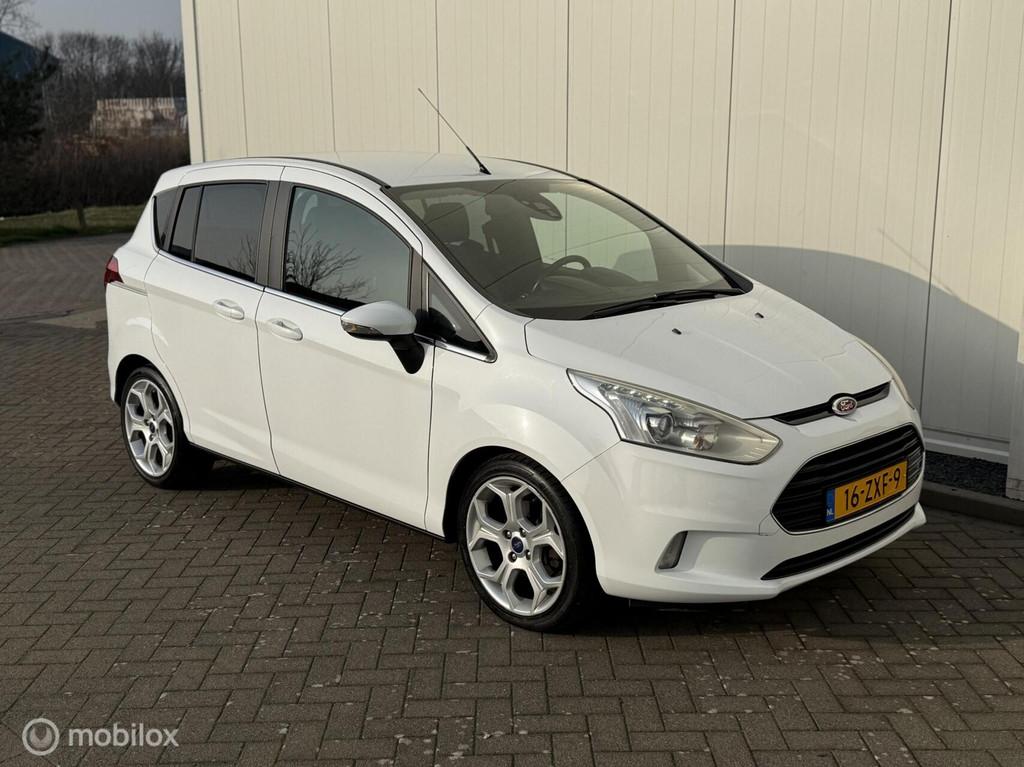 Ford B-Max 1.0 EcoBoost Titanium Cruise Airco Bluetooth NAP, Auto's, Ford, Voorwielaandrijving, Euro 5, 101 pk, Gebruikt