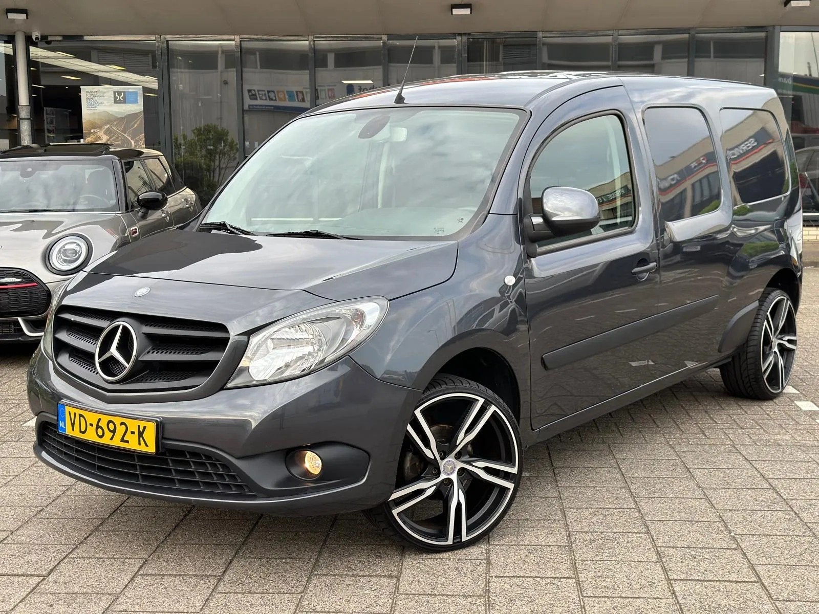 Mercedes-Benz Citan, Euro 5, Stof, Gebruikt, 4 cilinders